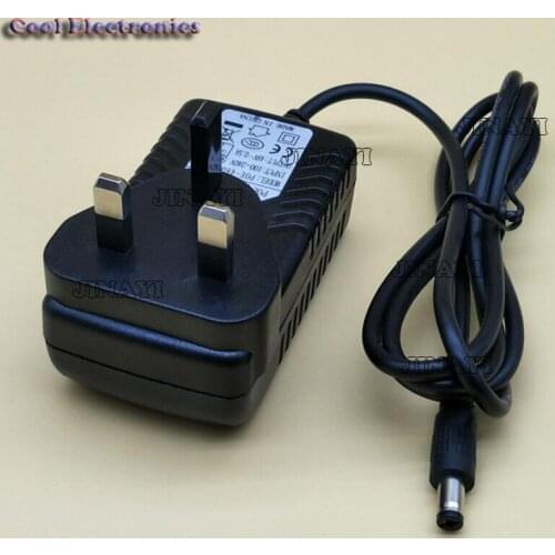 10pcs UK EU AU US 12V 2A POE Injector Ethernet Adapter DC Power Supply Cable 1.2m