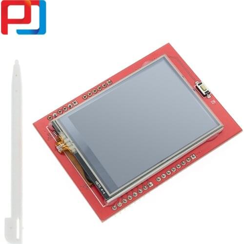 10PCS LCD module TFT 2.4 inch PULAR TFT LCD screen UNO R3 Original Board and support mega 2560 with gif Touch pen