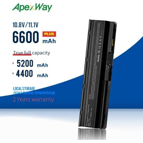 6600 mAh 11.1V New Laptop Battery For hp pavilion CQ72 CQ57 CQ62 CQ43-300 For HP Pavilion G4 g6 G7 G32 593553-001 G56 G62 MU06