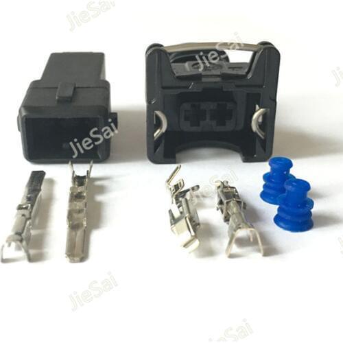 2 Pin EV1 282762-1 Car Waterproof Automotive Connector Female Male Auto Fuel Injector Spray Nozzle Connecctor For CHANGAN