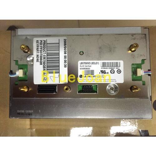 Free post 100% new7" LCD display LB070WV3(SD)(01) LB070WV3-SD01 screen for Mercedes Ben W204 E260 car GPS navigation audio