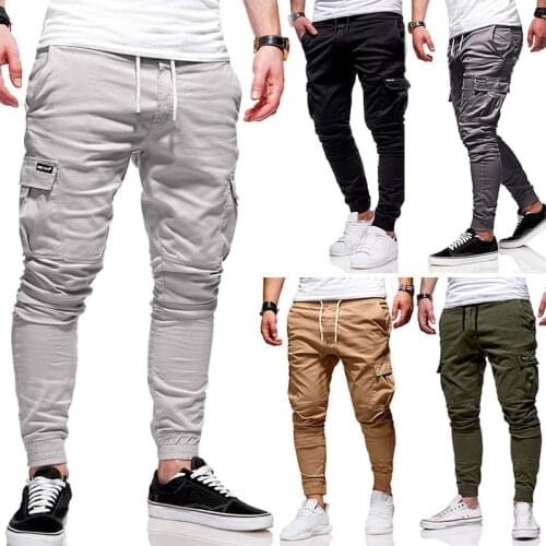 Mens pants hip hop multicolor overalls jogger sweatpants overalls mens fitness casual streetwear harem pants mens fashion tro