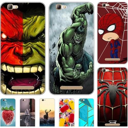 Soft Case For ZTE Blade A610 A 610 A612 612 A610C A610T 5.0" Phone Cover Cartoon Fundas Super Hero Coque Bumper Cat Shell