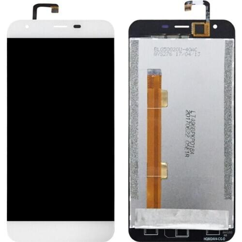 Black/White 100% Tested For Oukitel K7000 LCD Display and Touch Screen Disgitizer Assembly Screen Glass Panel