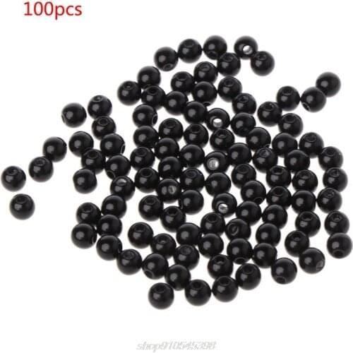 100pcs 3-12mm Black Safety Doll Eyes Sewing Beads For DIY Bear Stuffed Toys Scrapbooking Crafts J06 21 Dropshipping
