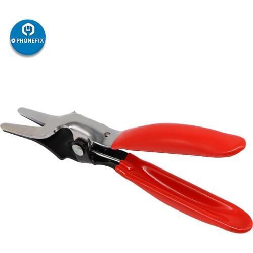 Car Hose Removal Pliers for Car Vacuum and Fuel Line Hose Tube Remover Fastener Angled Pliers Automobile Hose Separator Pliers