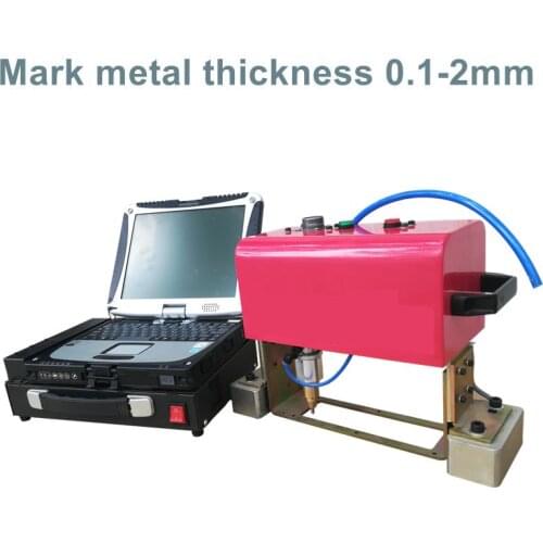 Portable dot Cnc Pneumatic marking Machine price sheet metal hot sale dot peen marking machine dot pin printing machine 14040