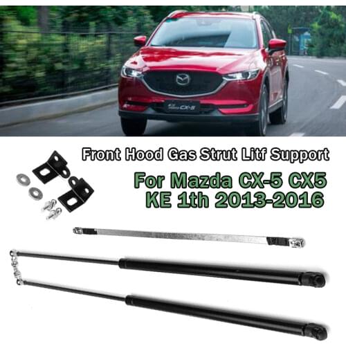 For Mazda CX-5 CX5 KE 1th 2013-2016 2Pcs Front Engine Cover Bonnet Hood Shock Lift Struts Bar Support Arm Gas Hydraulic