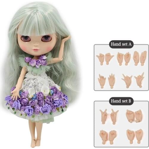 NO.4006/1059 ICY joint doll articulation body including hand set AB like the blyth 1/6 30cm high free shipping