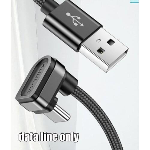 2.4A USB Cable For HUAWEI XIAOMI SAMSUNG Oneplus 180°Angle Fast Charging Suitable For All Mobile Phones With Type-c Interface