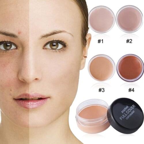 Waterproof Concealer Long Lasting Foundation Cover Spots Acne Deep Complexion Cream Control Brighten Skin Makeup Tools