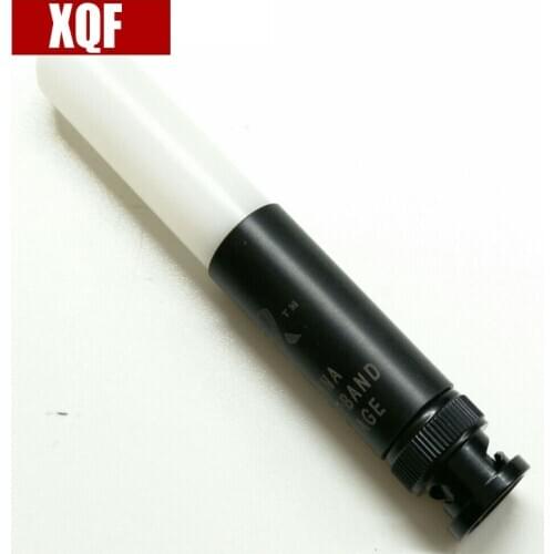 XQF 10PCS Dual Band 144/430MHz LED BNC Antenna HH-508S for ICOM Radio