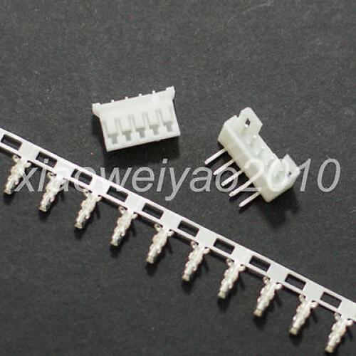 100 sets PH2.0 2.0mm 5P 5Pin Right Angle Pin Header+Terminal+Housing Connector