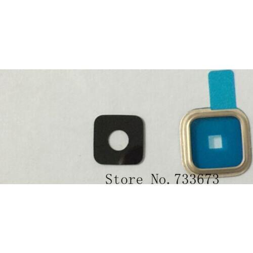 100pcs/lot New Original For Samsung Galaxy S5 G900F G900 Rear Back Camera Cover Ring Glass Lens With Adhesive Free Shipping