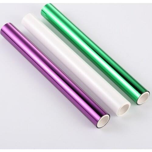 5Mx19.3Cm Hot Stamping Foil Paper Colorful Laminator Laminating Transfer On Elegance Laser Printer Craft Toner Reactive Foil