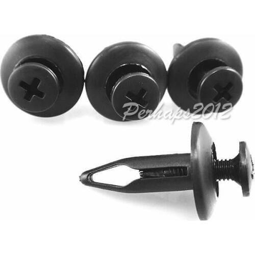 500x Bumper Radiator Shroud Clips Trim Retainer For 20664092 15773445 for N804570S,N804570-S for Chrysl 4638136