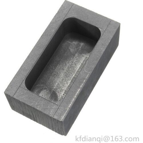 99.95%Pure Graphite Crucible/125*80*40mm/Rectangular Crucible /Graphite Crucible