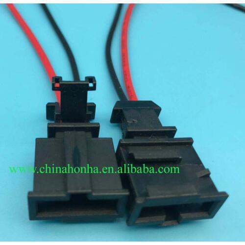 20/50/100 pcs/lots 2 Pin Car Plug for License plate lamp Car door connector 3B0 972 712 3B0972712 with wire or without wire