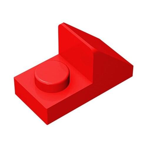 10PCS Bricks Compatible Assembles Particles 15672 Slope 45 2x1 2/3 Cutout For Building Blocks Parts DIY