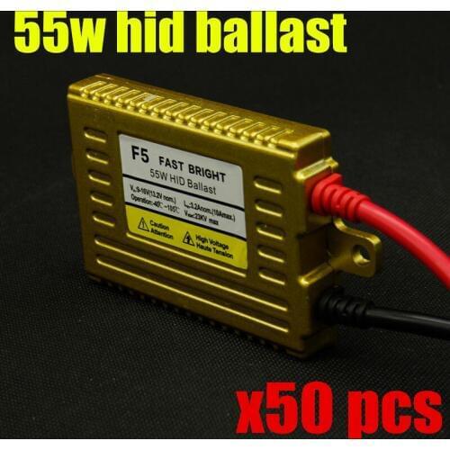 Dianshi wholesale 55w golden hid ballast for xenon hid headlight conversion kit
