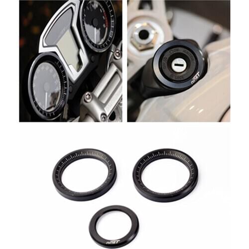 For BMW R Nine T R 9t 2014 2015 2016 Techometer Speedometer Ring Cover 1set
