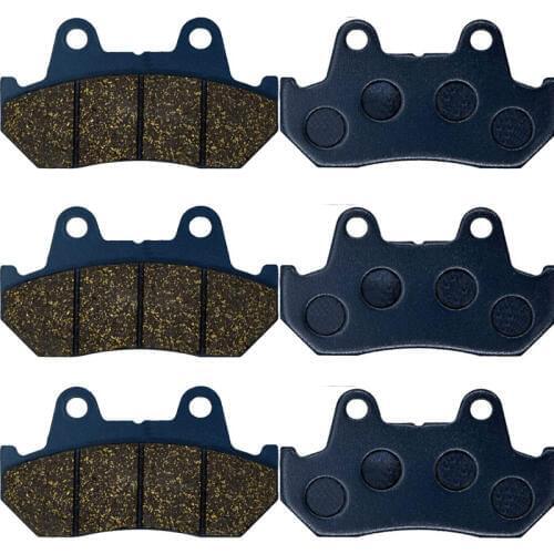 For HP POWER Radium 300 (4T/4V) 2011-2012 HYOSUNG Comet GT125 GT250 GT650 Naked 2004-2006 Motorcycle Brake Pads Front Rear