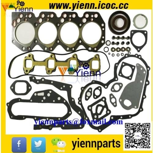 For Toyota 3B 13B 13BT full gasket kit 04111-58018 04111-58020 04111-58021 include head gasket for Dyna Coaster engine parts
