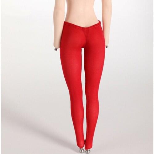 Red Cd003 1/12th Soldier Stretch Tights Model for 6" Female Body