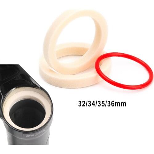 2Pcs Bicycle Front Fork Sponge Ring Oil Foam Absorb Seal 32/34/35/36mm Forks Bike Accessories