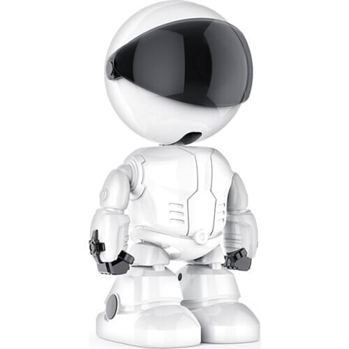 HD 2.0MP Mini Robot Wifi IP Camera Smart Auto Body Tracking Baby Monitor Indoor Two Way Audio Alarm Push Security CCTV Camera