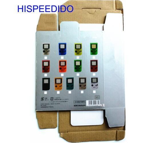 HISPEEDIDO Game Retail packing box Console paper case for GB for GBO For Gameboy Original player DMG