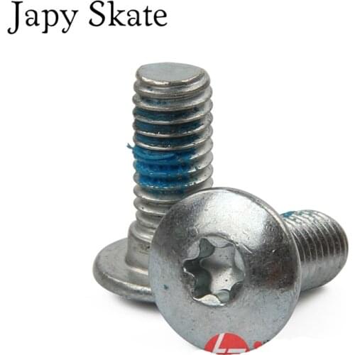 Japy Skate 2 pieces Original Powerslide Mounting Screws Bolts Nail of Powerslide Skate Boot and Frames for Powerslide EVO S4