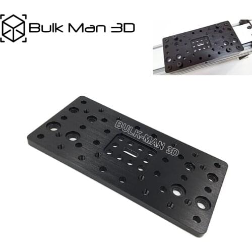 3D Printer Aluminum Alloy C-beam Gantry Plate - Double Wide for C-Beam CNC Machine Parts Accessory