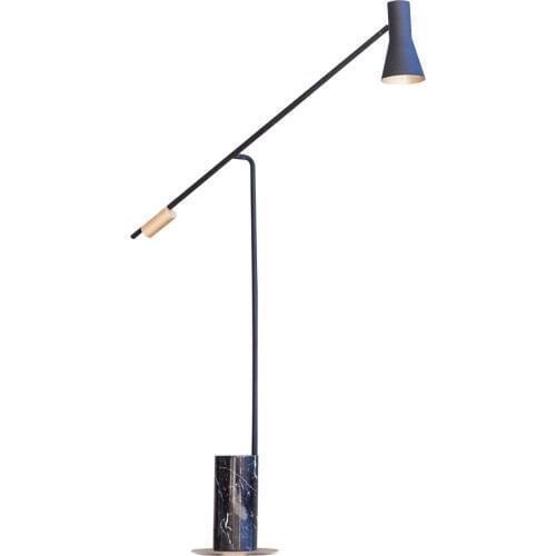 Postmodern creative marble living room floor lamp art bedside bedroom designer model room floor lamp