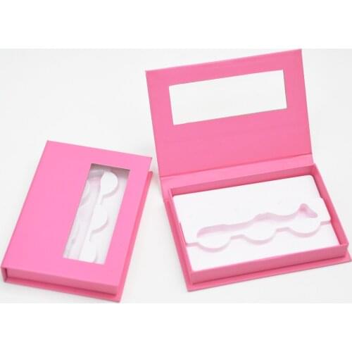 Bulk items Wholesale Lots 3pairs Eyelash Packaging Box 25mm Mink Eyelashes Faux Cils Makeup Case Lashes Packaging Boxes Vendor