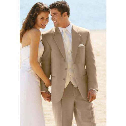 2015 hot sales brand new style fashion most popular beige mens suits,wedding/business suits for men,custom made mens party dress