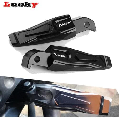 Motorcycle Rear Foot Pegs Rests Passenger Footrests For Yamaha TMAX T MAX T-MAX 530 TMAX530 SX DX 2014 2015 2016 2017 2018 2019