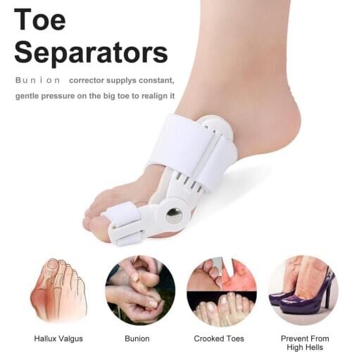 Toe Corrector Bunion Corrector Splint Toe Straightener Brace Hallux Valgus Pain Relief Foot Care Hallux Valgus Corrector Tool