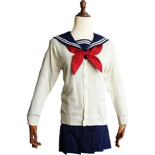 Newest My Hero Academia Cosplay Boku No Hero Academia Himiko Toga Sweatshirts Cardigan Coat Uniform Costume Suit Spot