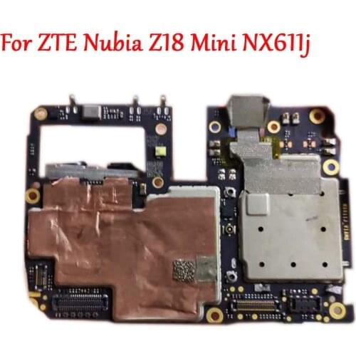 Tested Full Work Unlock Motherboard For ZTE Nubia Z18 Mini Z18mini NX611J 64GB Logic Circuit Electronic Panel FPC