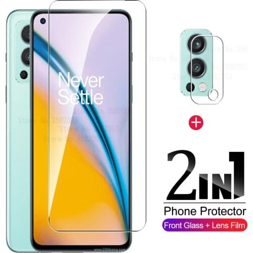2in1 Protective Glass For Oneplus Nord 2 5G Camera Lens Screen Protector One Plus Nord Ce 2 5G Nord2 N 10 Tempered Films