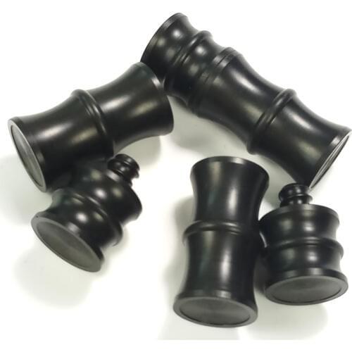 Xmlivet latest Radial pin cue joint protectors Black special shape Billiards Pool cue joint protector case Billiards accessories