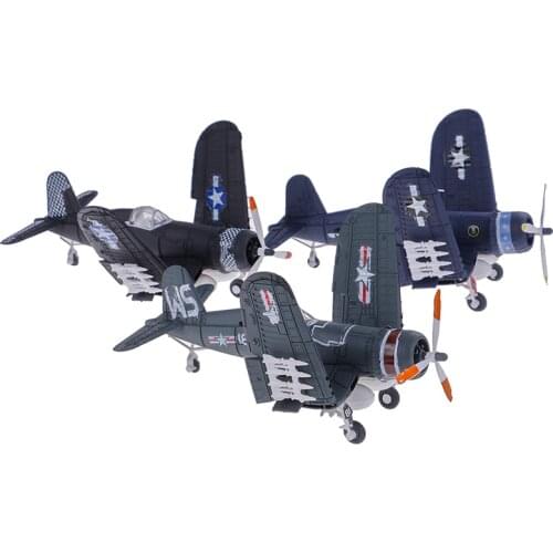 1/48 Scale Random Color New 1Pcs Assemble Fighter Model Toys Building Tool Sets Flanker Combat Aircraft Diecast War-II