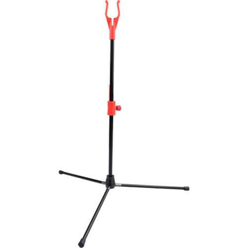 1pcs Red Color Archery Bow Stand Support Recurve Bows for Archery Outdoor Hunting Practice