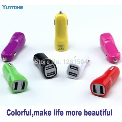 Wholesale 2.1A Duck Mouse USB Car Charger For ipad/iphone/HTC/Samsung Galaxy USB Car Charger 100pcs/lot