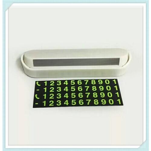 Car Accessories Mobile Temporary Stop number plater for Mitsubishi ASX Endeavor Expo Montero Galant Grandis Lancer Mirage