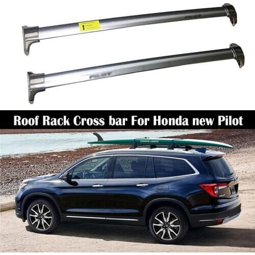 Aluminum Alloy Roof Rack For Honda new Pilot 2016-2020 OEM style Rails Bar Luggage Carrier Bars top Cross bar Rack Rail Boxes