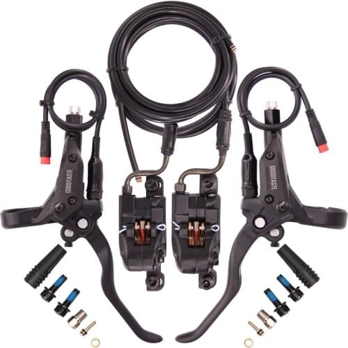 Electric bicycle oil pressure brake scooter split brake long oil pipe adjustable price electric car oil brake disc brake Right