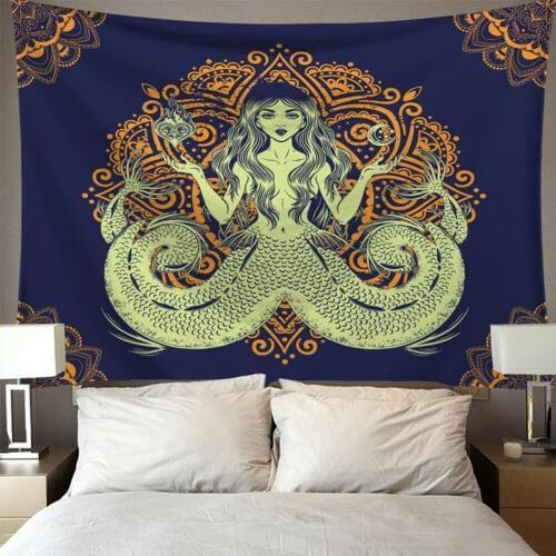 Tarot Card Tapestry Wall Hanging Astrology Divination Bedspread Beach Mat Tapestry Mandala Blanket Throw Home Dorm Decor