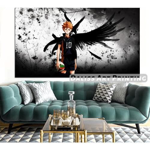 Canvas Anime haikyuu Pictures Home Decoration Paintings Poster HD Prints Wall Art Modular Living Room Framed